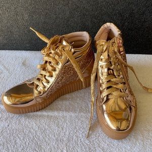 Brand New Rose Gold Sneakers